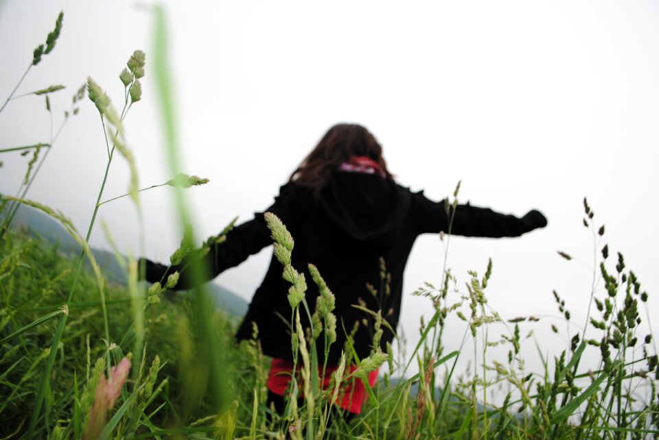 Girl field child