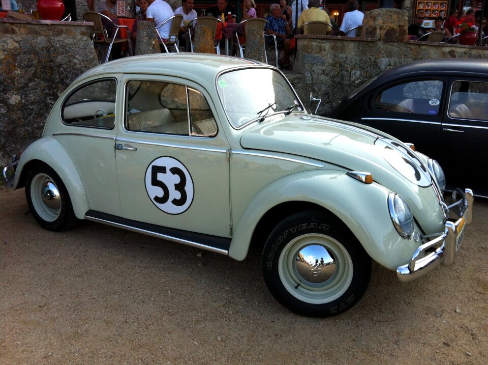Vw beetle herbie tossa de mar