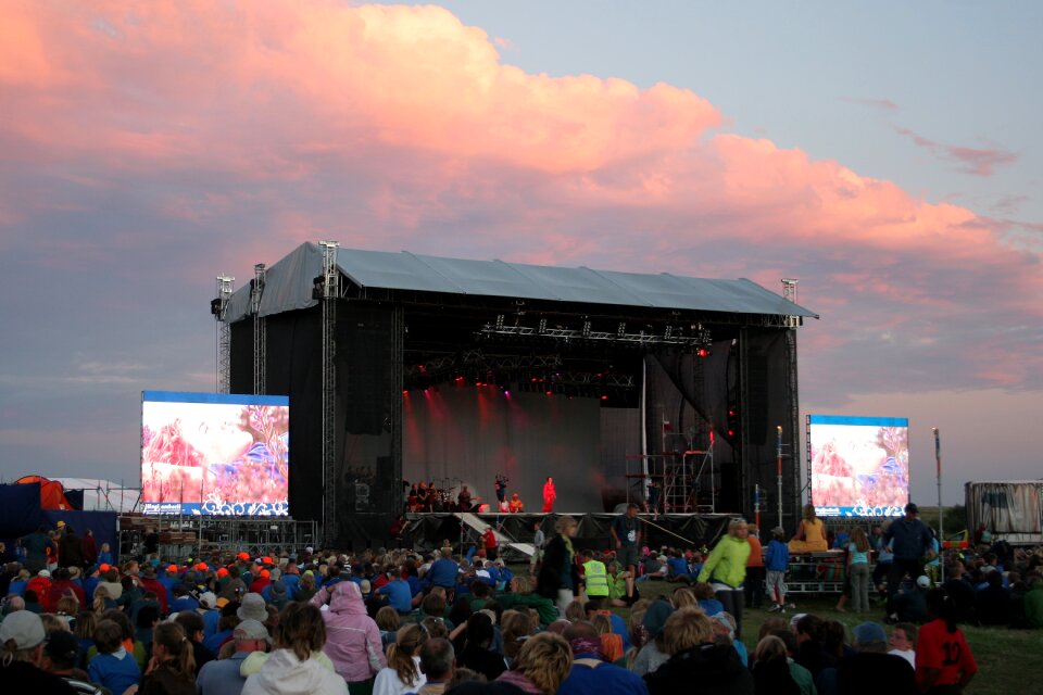 Open air event viewers