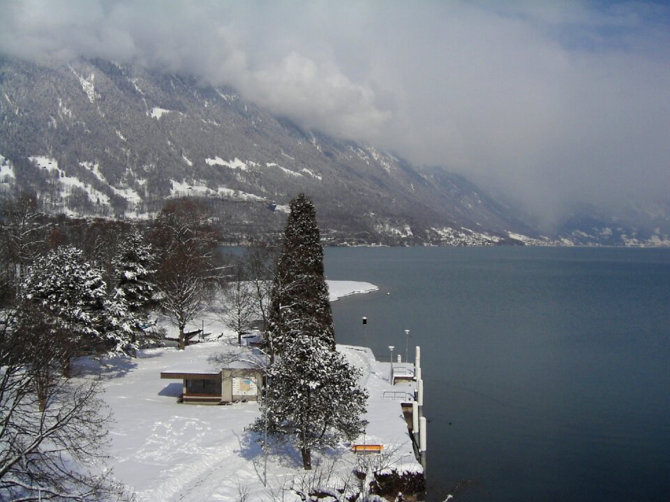 Bönigen switzerland winter