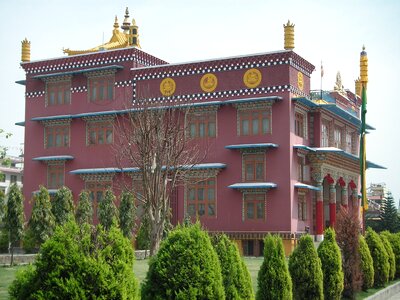 Nepal monastery hindu