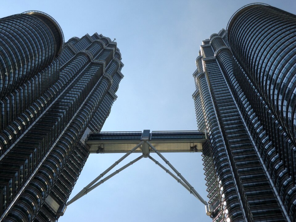 Malaysia double tower asian