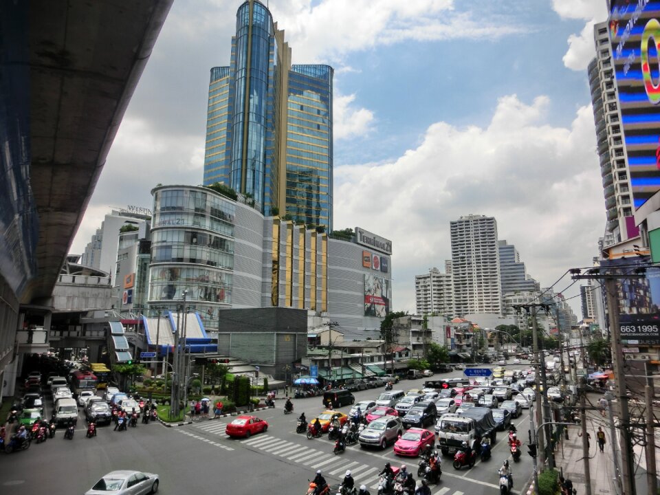 Bangkok thailand skyscraper