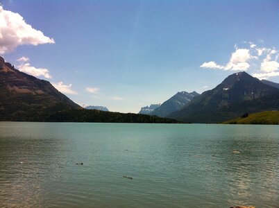 Waterton rockies mountain