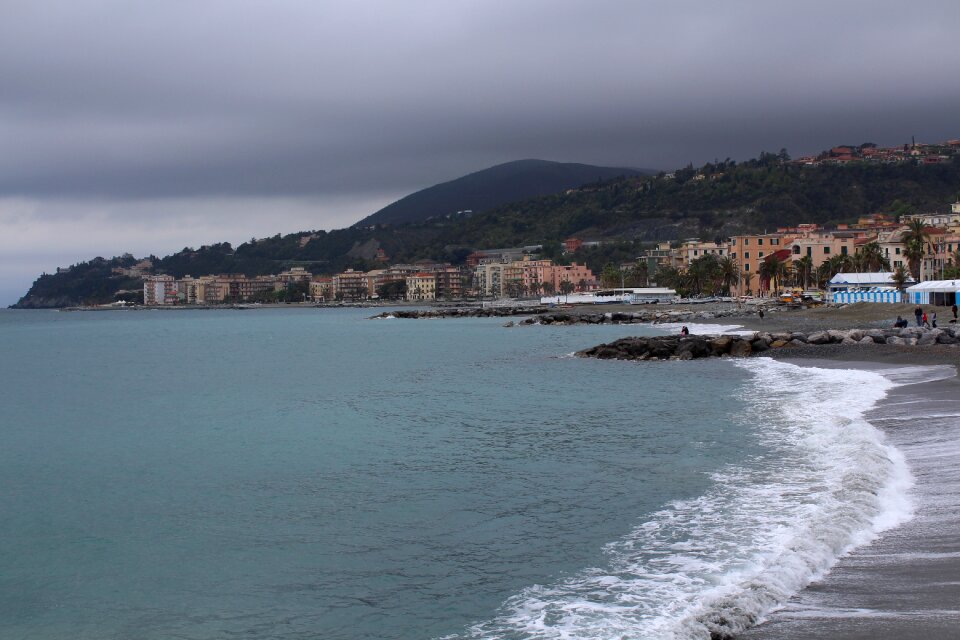 Cogoleto beach wave