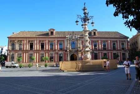 Fountain seville spain