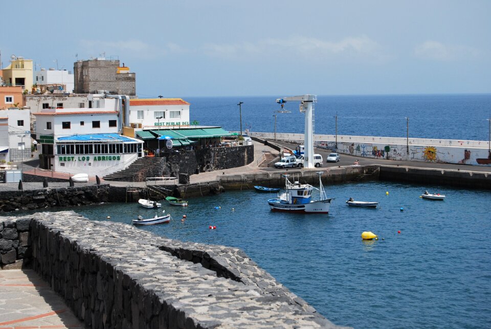 Tenerife los abrigos fishing village