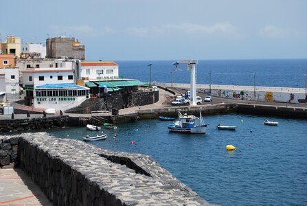 Tenerife los abrigos fishing village