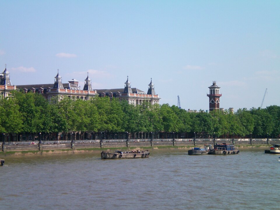 London building trees