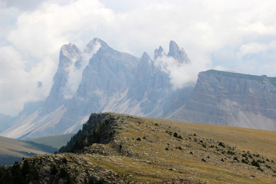 Mountains hiking tyrol photo