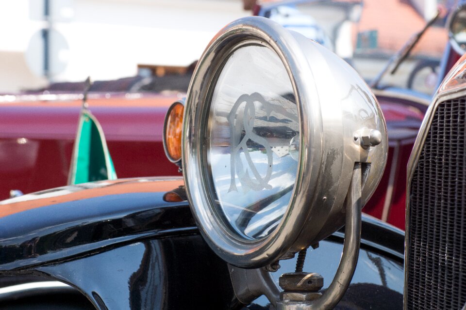 Oldtimer classic spotlight