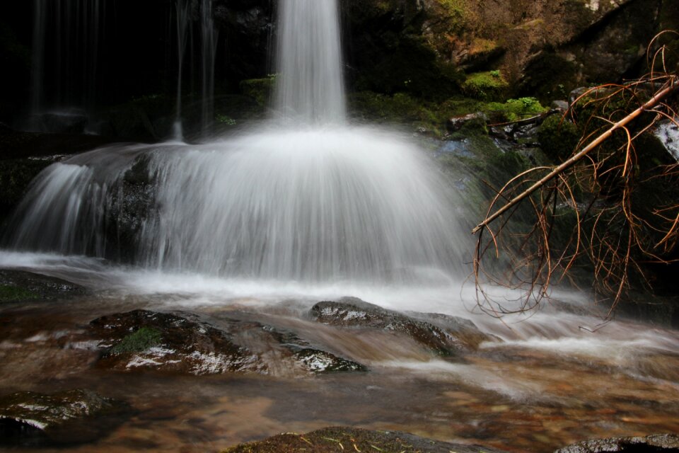 Tyrol waterfall bach photo