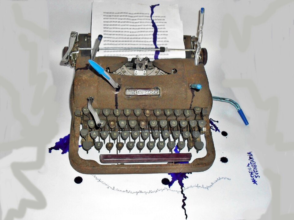Typewriter poem without end sammis reachers