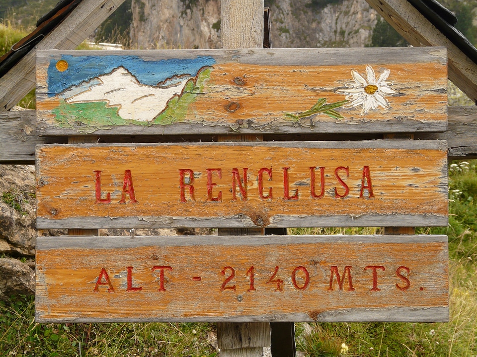 Mountains height hut