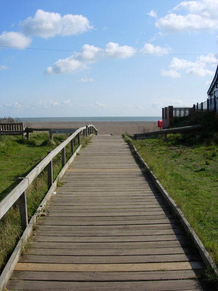Beach sea aldeburgh