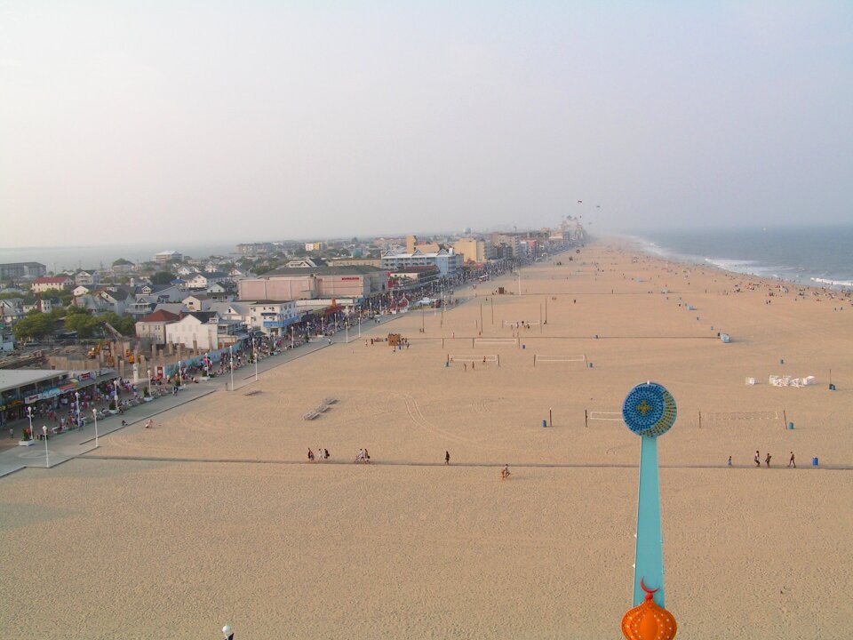 Carnival fair boardwalk