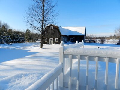 Season snow barn