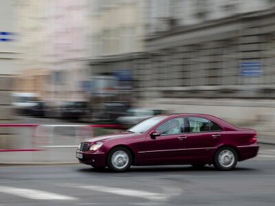 Panning path speed photo