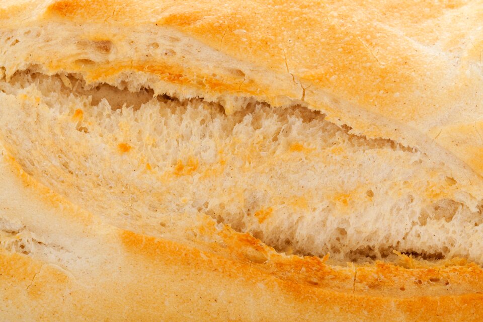 Bread brown crust