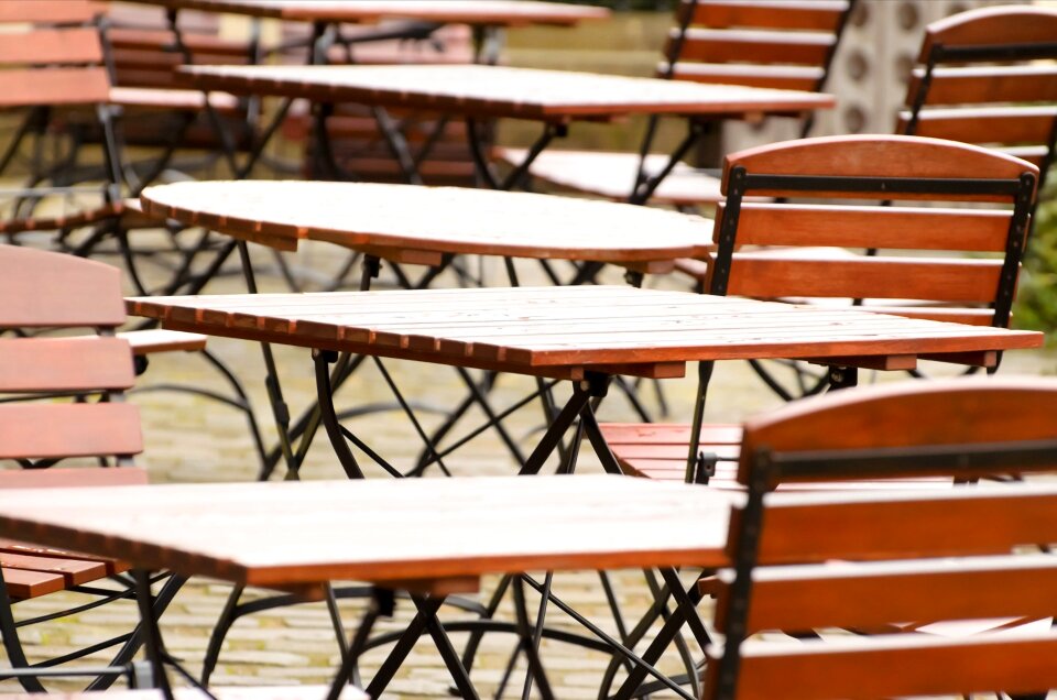 Restaurant garden furniture