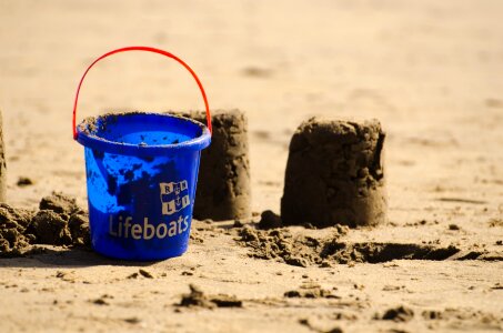 Children game sea