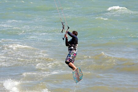 Surfing ocean sea