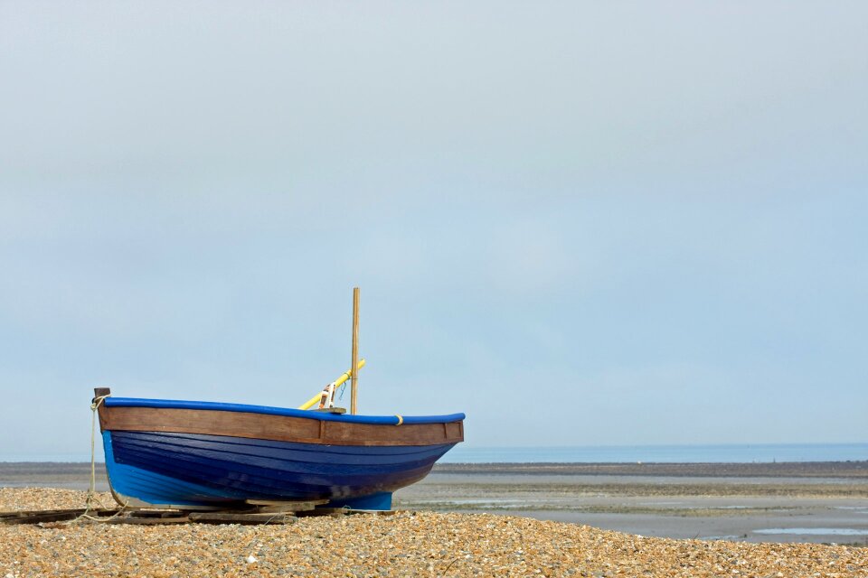 Blue beach sea photo