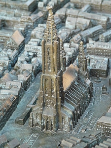 Münster ulm metal plate