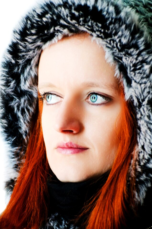 Portrait face eyes