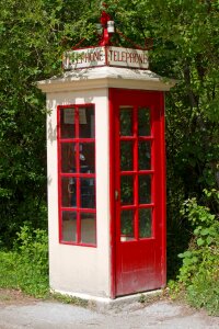 English british telephone booth photo
