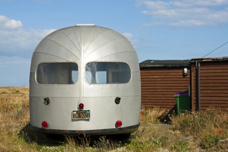 Caravan trailer metal photo