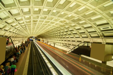 Carriage ceiling city photo