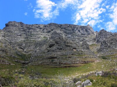 Jagged cape town south africa photo