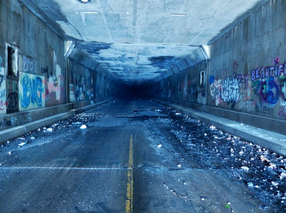Pennsylvania road abandoned