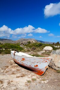 Landscape old wooden