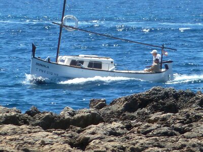 Sea fishing boat mallorca