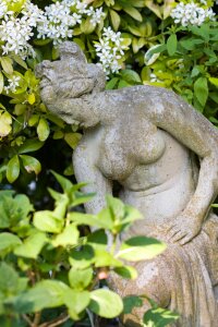 Garden garden statue female photo