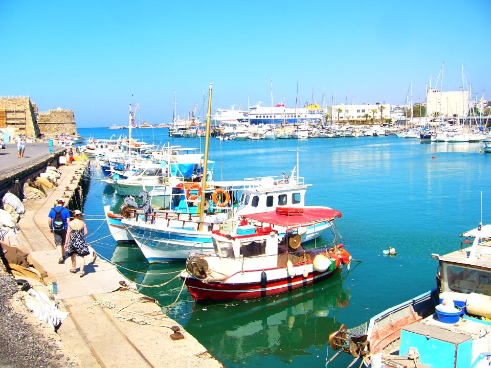 Boats vacation port