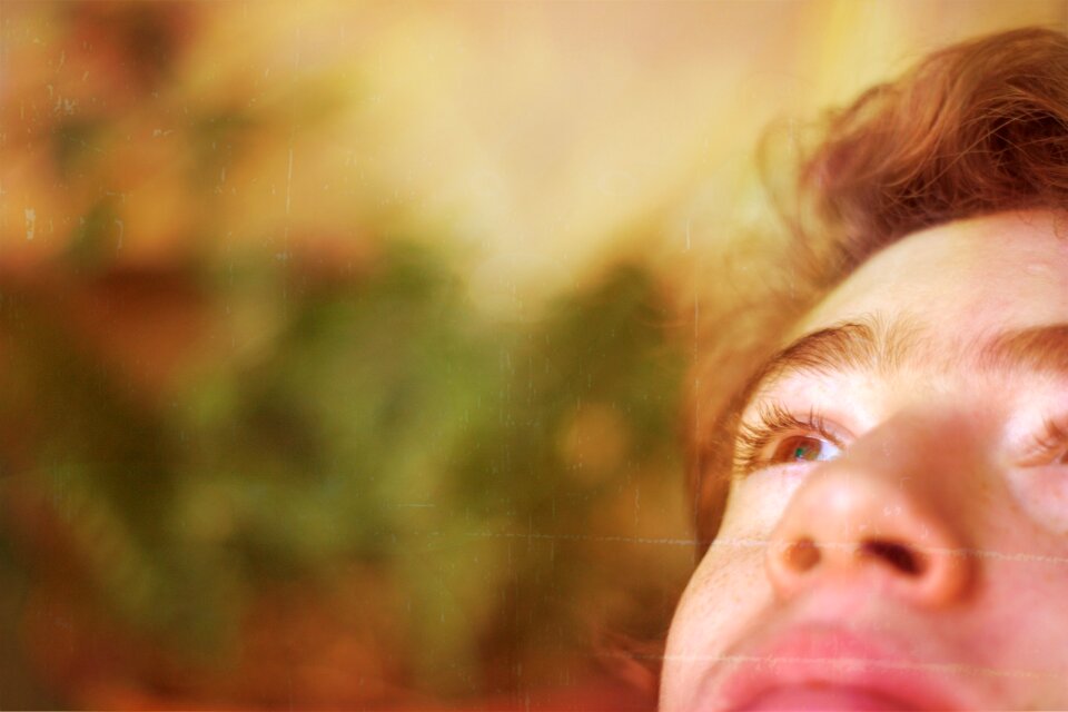 Look sky face