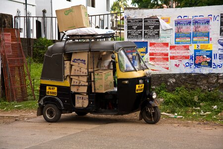 Traffic transport tuktuk