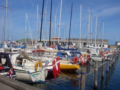 Boats marina harbor photo