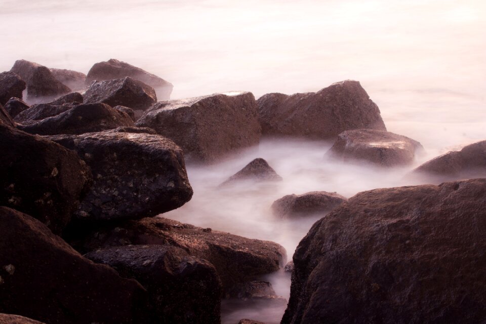 Ocean water stones