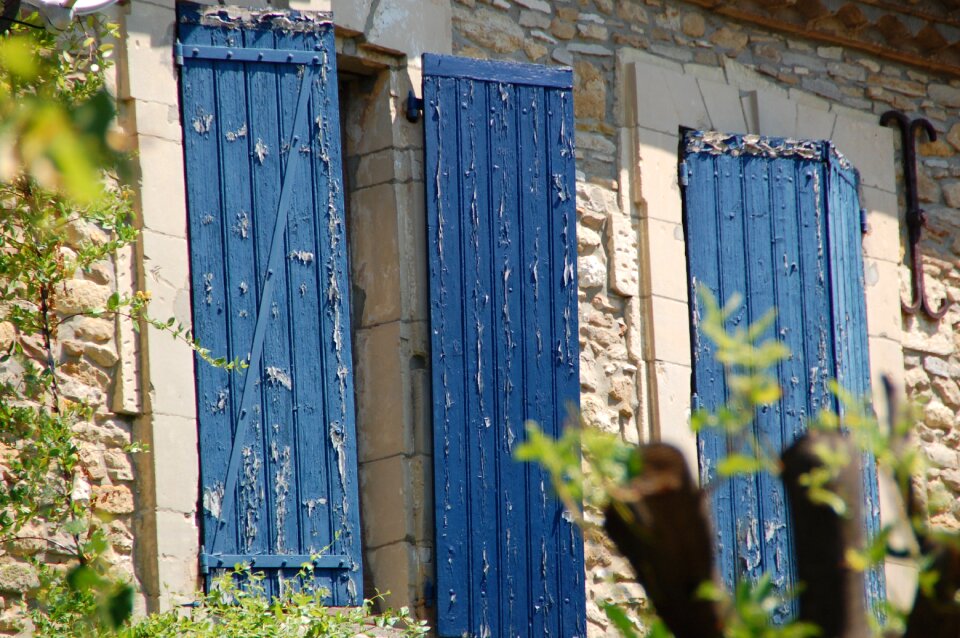 Shutters open window house