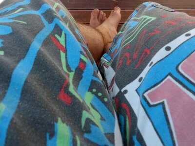 Sit beach pants bermuda photo