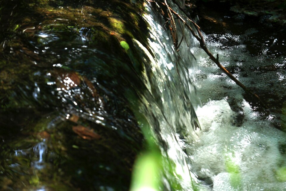 Waters nature clear