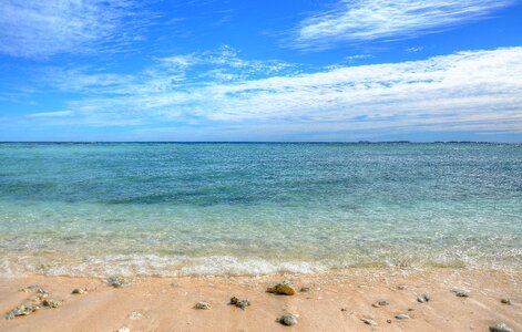 Beach boat holiday photo