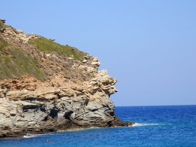 Cycladic sea aegean