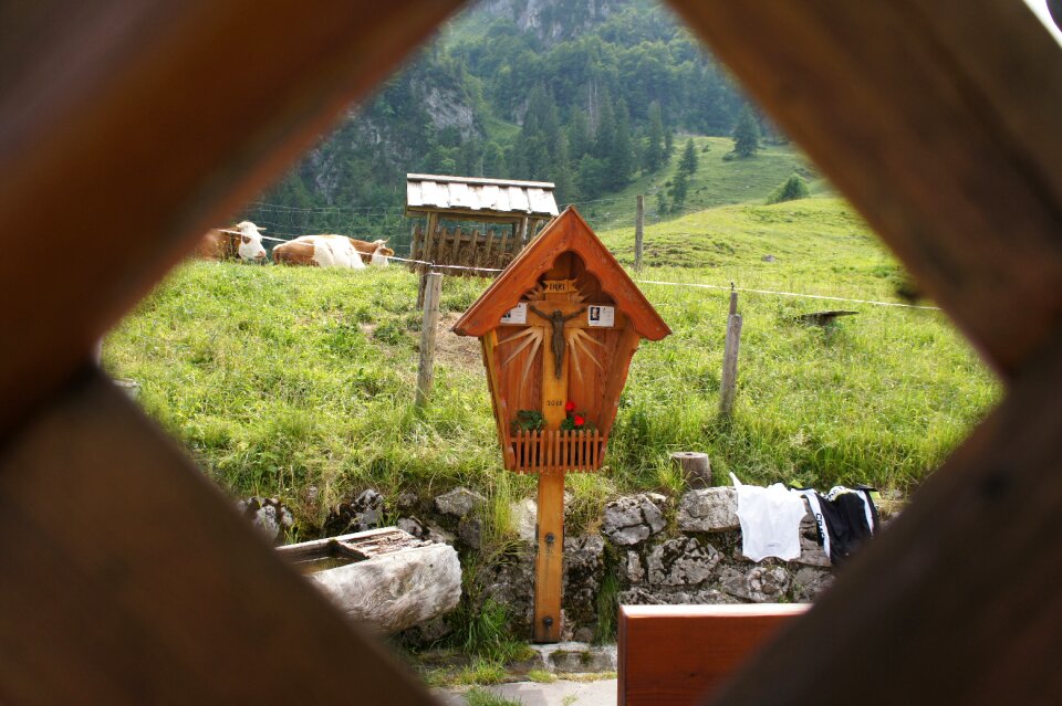 Alpine mountains kampenwand