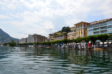 Lakeside lake water