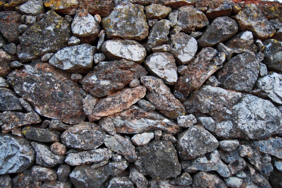 Rock nature gray